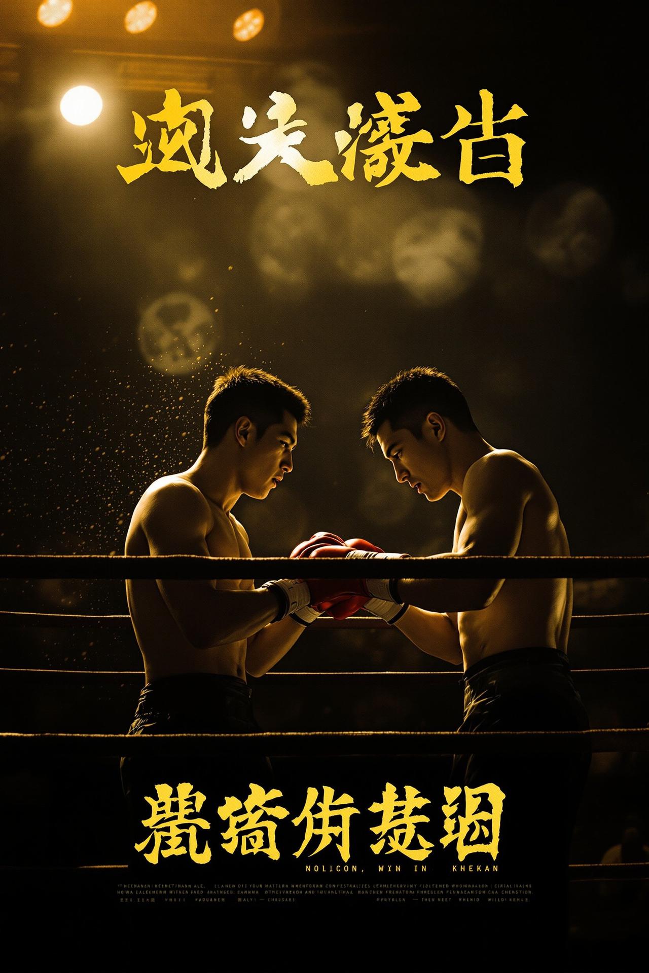 八角笼中 电影海报